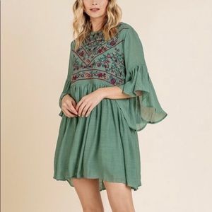 Sage Dress